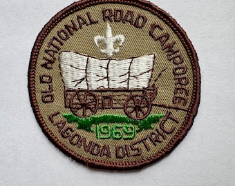 Vintage 1969 Boy Scout Camporee Patch: Lagonda District, Ohio