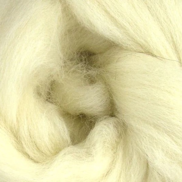 Kent Romney Wool Top Roving / 1oz