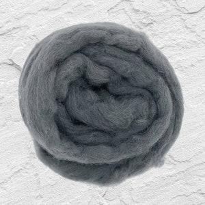 Dyed Shetland Wool Top Roving / 1-LB - Railing