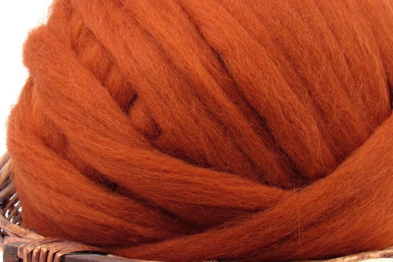 Dyed Corriedale Natural Spinning Fiber Wool Top Roving 1oz Cornflower
