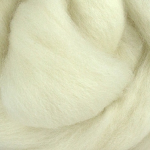 Polwarth Wool Top Roving / 1oz