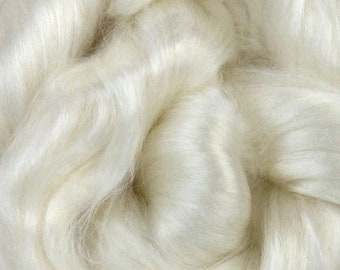 Rose Fiber Top - Undyed Spinning Fiber/ Roving - 1-LB