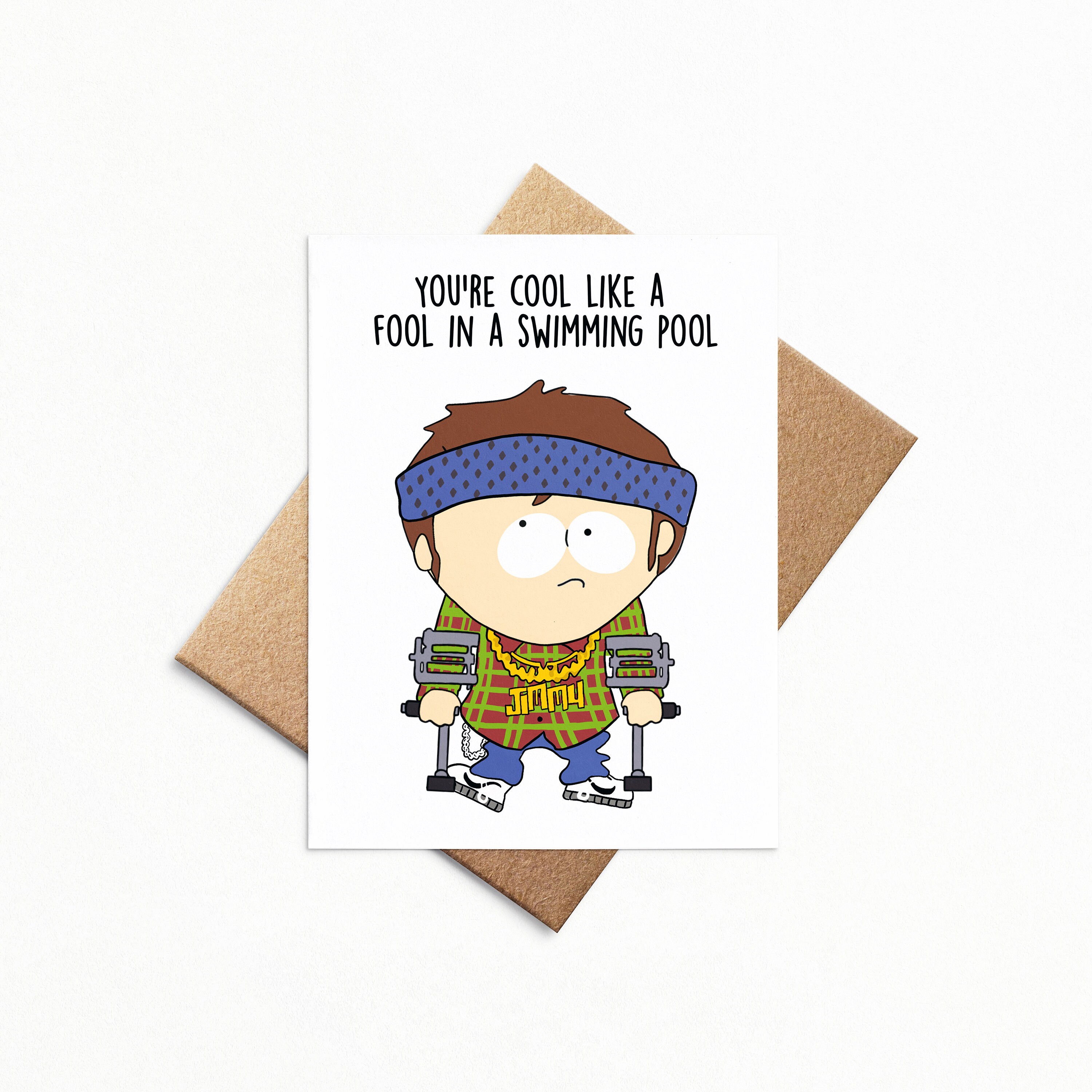 South Park Jimmy Valmer You're Cool Greeting Card - Etsy Finland