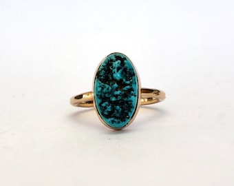 14kt Arizona Turquoise Ring