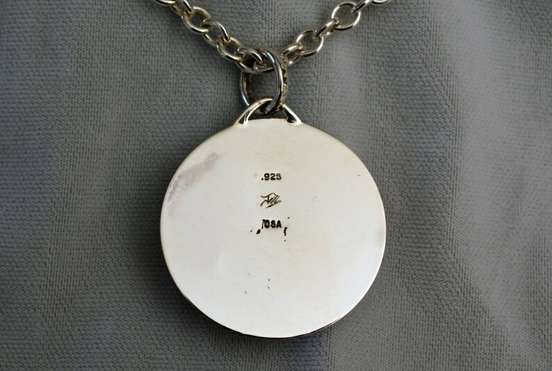 Sterling Silver Celestial Moonstone Pendant