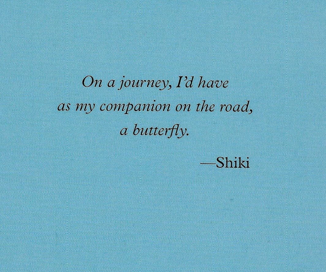 Haiku Butterfly Companion Japanese Haiku Poem and Illustration Etsy