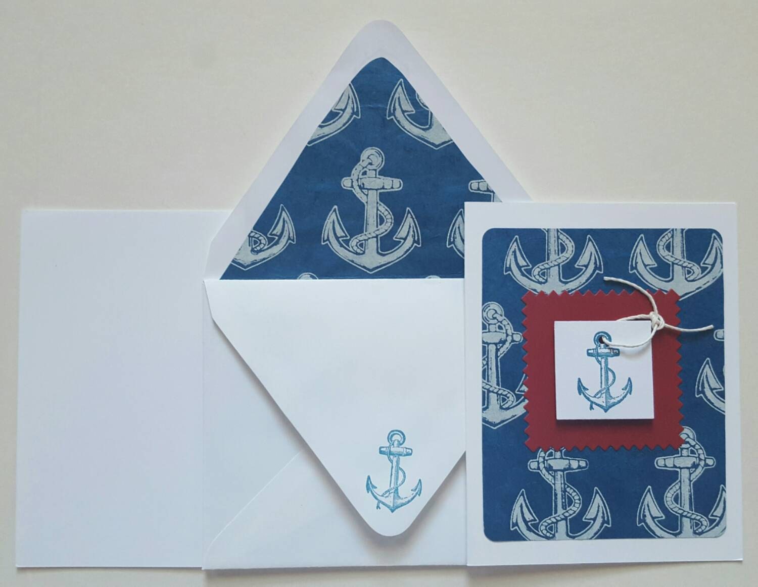 Anchors Aweigh Set of 6 Etsy
