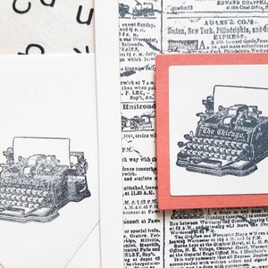 Vintage Typewriter Set of 6 image 5