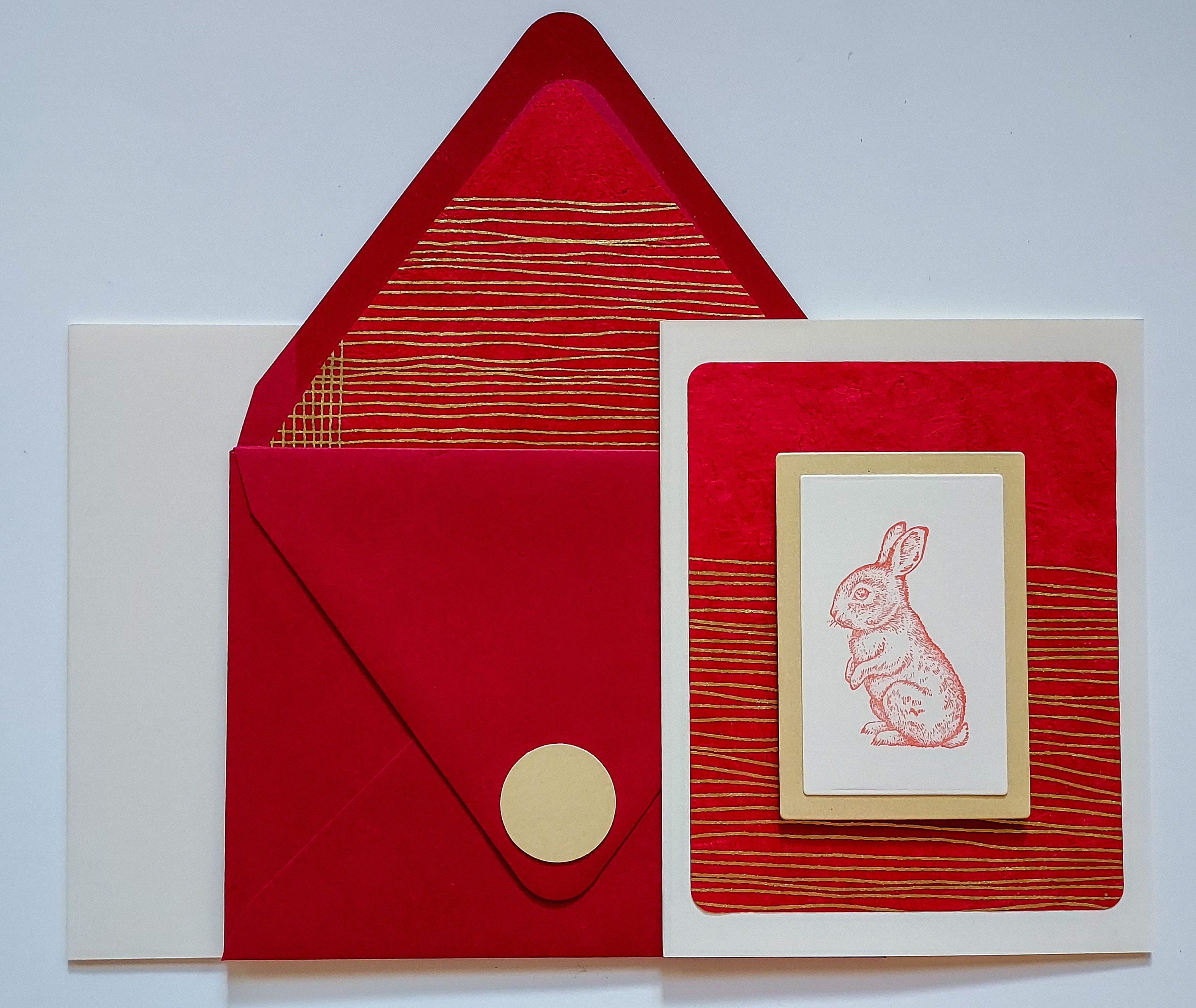 Red Envelope for Lunar New Year 2023, Year of the Rabbit