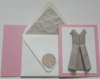 Origami Dress - All Occasion Card