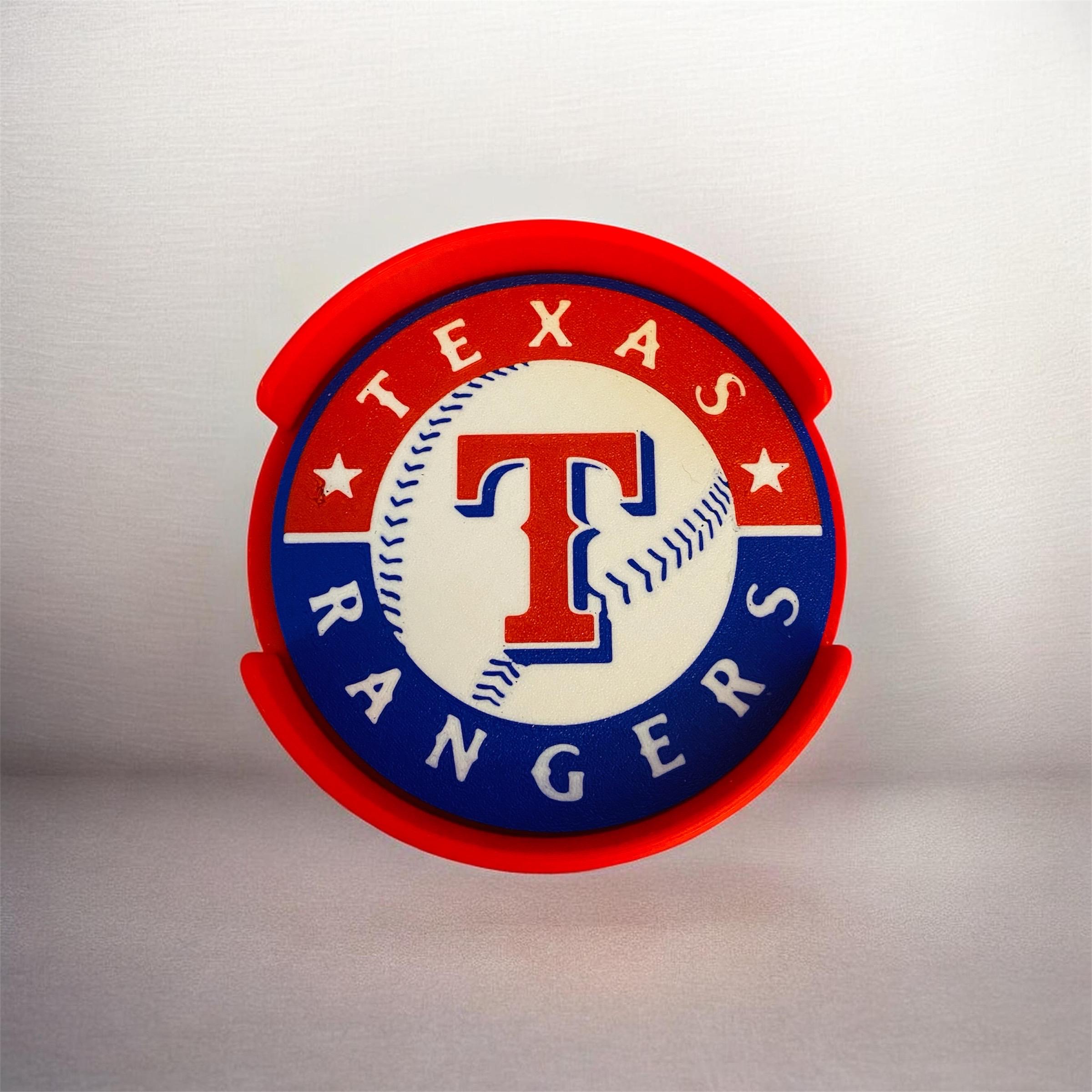 Texas Rangers 3D Printed Coasters - Etsy