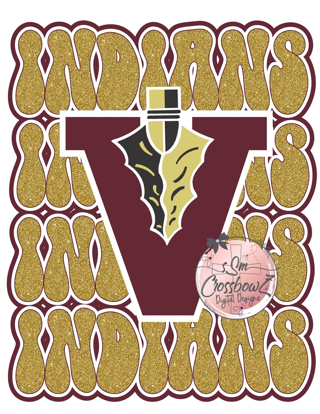 Vidalia, Vidalia Indians, Indians, School. PNG, Digital File