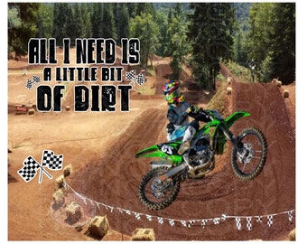 Dirt Bike, BMX, Dirt, Racing, PNG, Tumbler, Sublimation, Digital File, Download