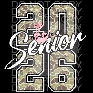 Duck Camo, Senior, Graduate, Graduation, 2026, School, PNG, Digital File, Download