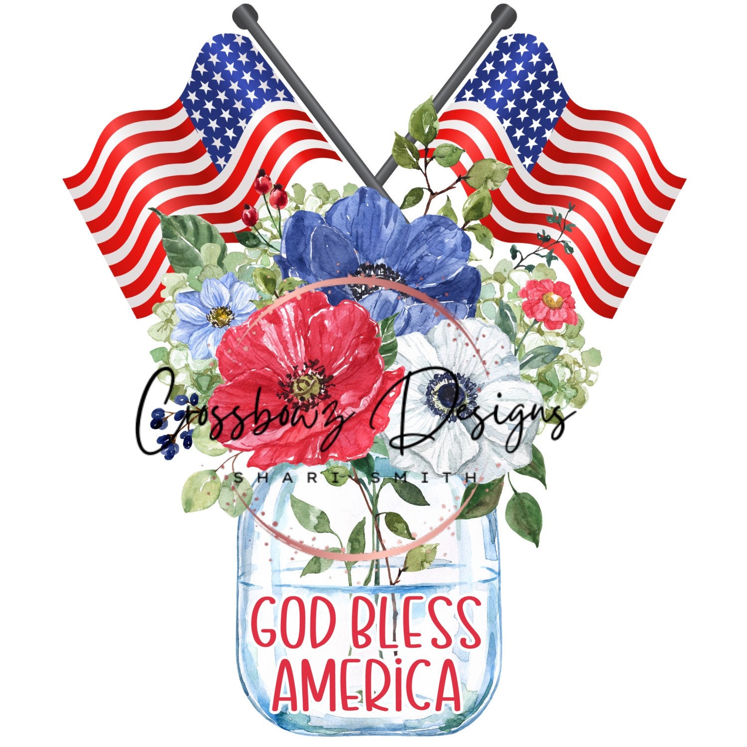 God Bless America Gartenflagge – Doppelseitig, Jute, 32,5 X 45,7 Cm, Patriotische Deko Für Draußen