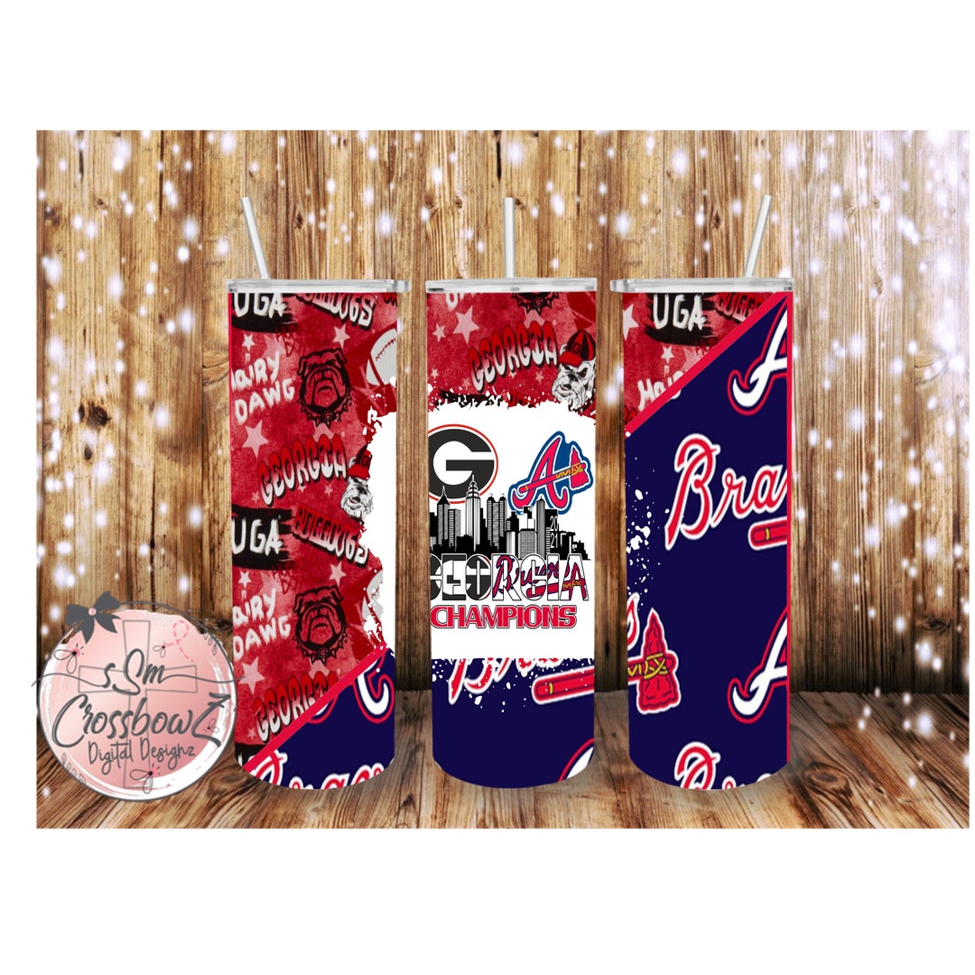 Braves UGA Bulldogs Dawgs National Etsy