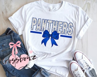 Panthers, Arkansas, Bow, Croquette, Team, School, Preppy, Cute, Dalmatian, PNG, Digital File, Download