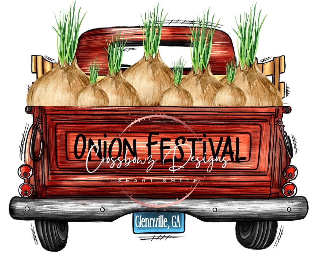 Glennville, Onion, Festival, Sweet Onions, PNG, Sublimation, Digital File, Download Etsy