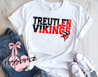 Vikings, Treutlen County, Soperton, Georgia, School, Sports, Team, PNG, Digital File, Download