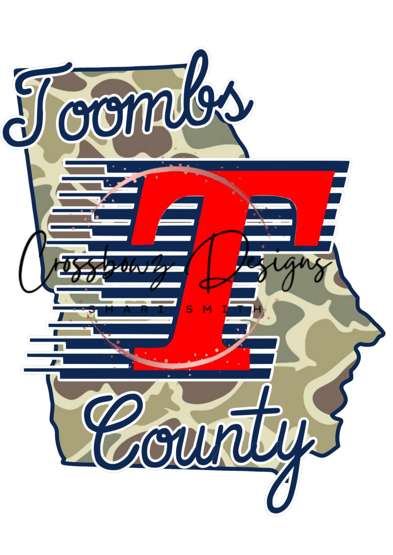 Toombs, County, Vidalia, Georgia, Bulldogs, School, Sports, Camo, Duck, State, PNG, digital file, download