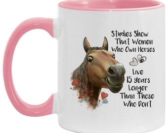 Horse Gifts, funny horse coffee mug, horse lady gifts, horse woman gifts, funny quotes for horse lovers, Horse Mug, Accent Mug