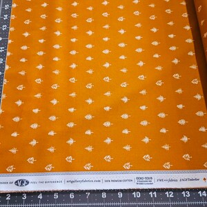 Tree Line Bark Art Gallery Fabric, Timberline Rust Pine Tree Woodland Quilting Cotton image 3