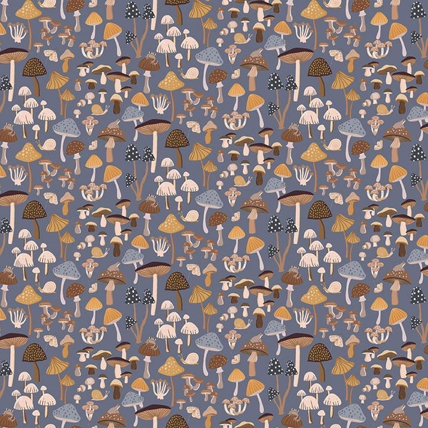Mushroom Fabric - Etsy