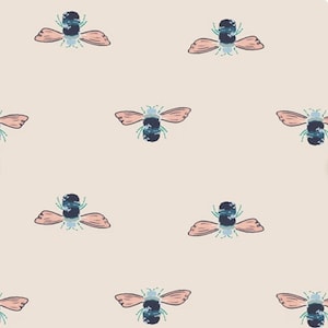 Bee Fabric, Art Gallery Fabrics, Little Forester, yardage, Bumble Forester, Maureen Cracknell
