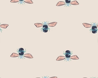 Bee Fabric, Art Gallery Fabrics, Little Forester, yardage, Bumble Forester, Maureen Cracknell