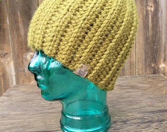 Crochet Chunky Beanie, Winter Hat, Step Mom Gift
