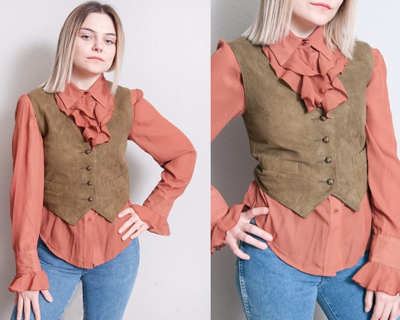 Vintage 1980's | Liz Claiborne | Soft Suede | Fitt