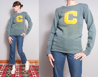 Vintage 1940's/1950's | Cleveland Sports | Pullover | Sweater | Unisex | S