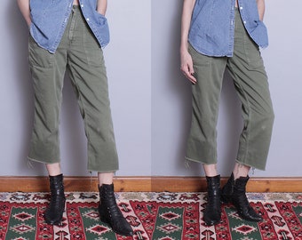 Vintage 1970's/1980's | Army Issue | Cotton | Military | Pants | S