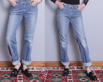 Vintage 1980's | CALVIN KLEIN | 5 Pocket | High Rise | Denim | Jeans | S