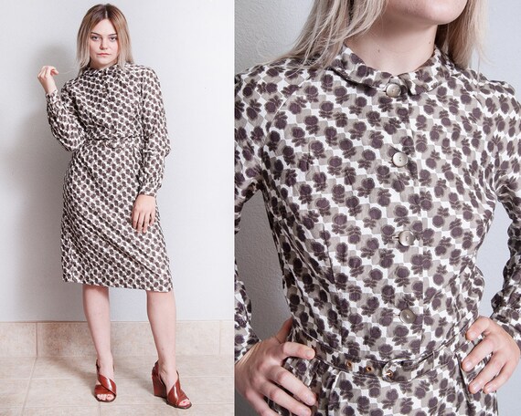 Vintage 1950's | Floral | Cotton | Printed | Patte