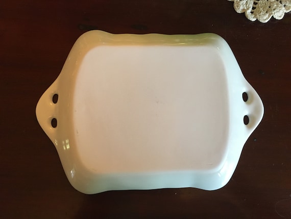 【新品未使用】everyone × Vincent CERAMIC TRAY Small White Ceramic Tray Personalized as You Wish, 9x6