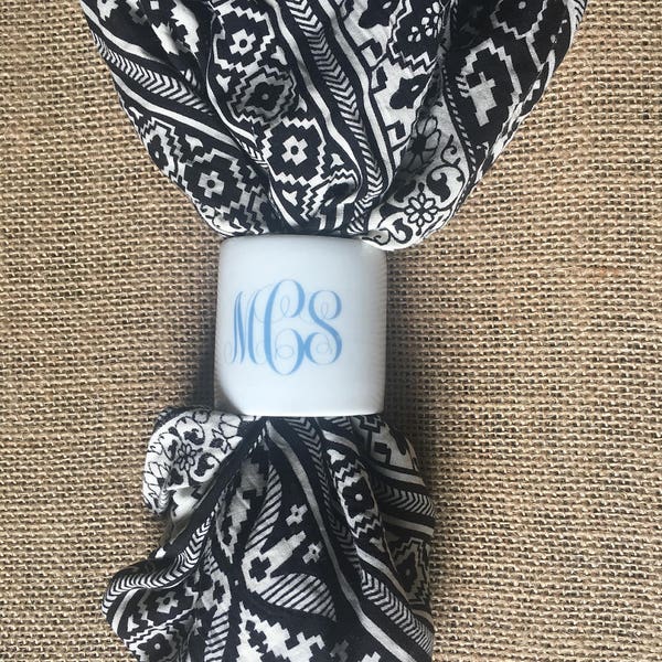 Ceramic Napkin Rings Etsy