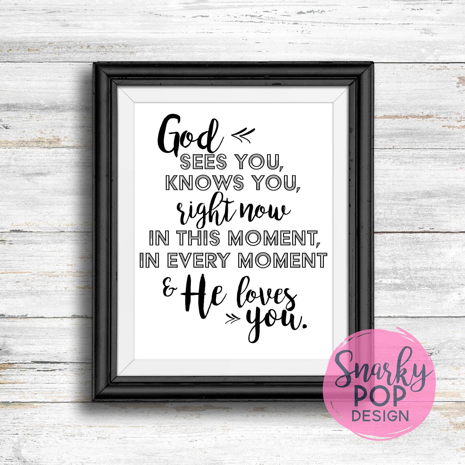 God Loves You, Printable Art, Wall Art Print, Instant Dowload ...