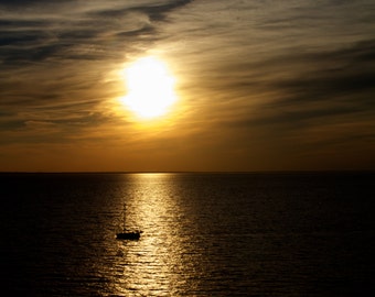 Sailboat under the Sunset © MaryDPhotography