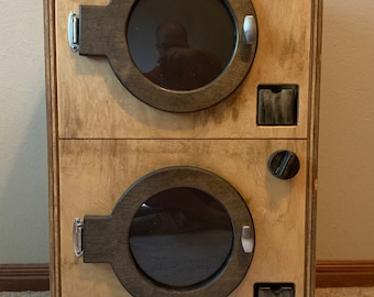 Wood Play Washer and Dryer