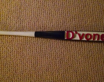Personalized carved Baseball Bat