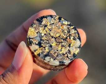 Cosmic Powerful Pocket Orgone Auric Cleanse - Galactic Gold Healing Energy - 432 Hz, Ancient Solfeggio, Archangelic Frequency