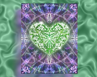 Pleiadian Alcyone Light Code Art Print Starseed Activation (Digital Download)