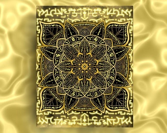 Sirian Equinox Light Code Art Print Starseed Activation (Digital Download)