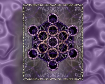 Arcturian Resurrection Light Code Art Print Starseed Activation (Digital Download)