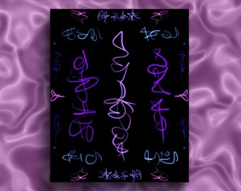 Entstehung Lemurian Lichtsprache Digital Art Print | Lichtcode-Übgebung | Sternensaat Aktivierung | Sofort Download