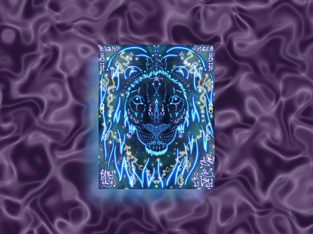 Sirian Lions Gate Light Code Art Print Starseed Activation (digital ...