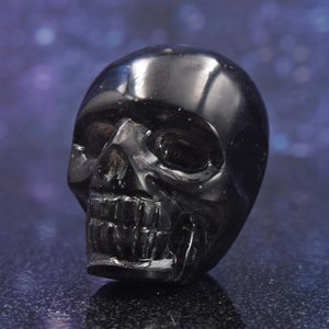 Agni Manitite Skull from Indonesia | Pseudo Tektite | 1.27" | 43.9 grams