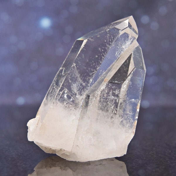 Twin Starbrary Quartz from Brazil | 2.89" | 107 grams