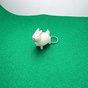 Llavero de Roblox Forsaken Gubby Rabbit / Charm para mochila de gamer impreso en 3D